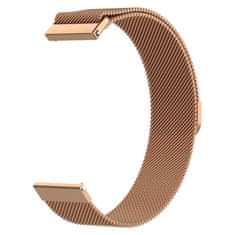 BStrap Milanese řemínek na Garmin Venu 2 Plus, rose gold