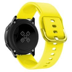 BStrap Silicone V2 řemínek na Garmin Venu 2 Plus, yellow