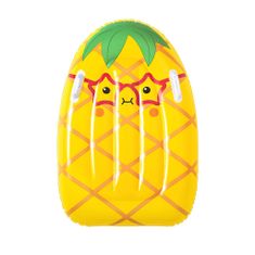 Bestway Dětské nafukovací lehátko s úchyty Ananas 84 x 56 cm