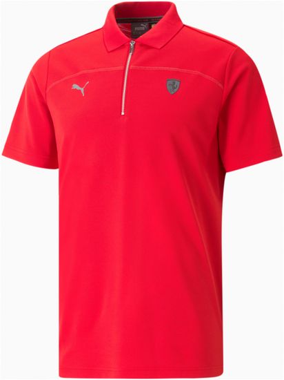 Ferrari polo triko PUMA Style červené