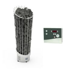 Horavia Sentiotec set: kamna Tower Heater Phonix (E) 7,5kW, regulace K4 Next