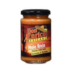 Don Enrico Mexico Mole Rojo | Mexykański Piquantny Pomidorowy Sos Chili "Mole Rojo | Tomato Chilli Sauce | Marinade & Seasoning" 200 ml Don Enrico Mexico
