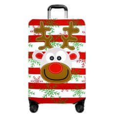 KUFRYPLUS Obal na kufr H260 Vánoční sob M