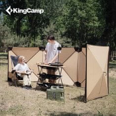KingCamp Zástěna proti větru STONEHENGE 500 x 125 cm