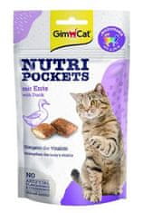 GimCat Nutri Pockets s kachnou 60 g