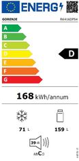 Gorenje chladnička RK416DPS4 - s kosmetickou vad