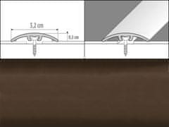 Effector Přechodové lišty A66 - NARÁŽECÍ šířka 3,2 x výška 0,54 x délka 93 cm - bronz