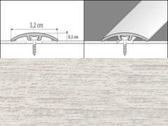 Effector Přechodové lišty A66 - NARÁŽECÍ šířka 3,2 x výška 0,54 x délka 93 cm - dub wanilia