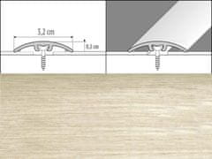 Effector Přechodové lišty A66 - NARÁŽECÍ šířka 3,2 x výška 0,54 x délka 93 cm - dub bělený
