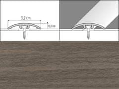 Effector Přechodové lišty A66 - NARÁŽECÍ šířka 3,2 x výška 0,54 x délka 93 cm - dub verden