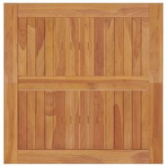 Greatstore Zahradní jídelní stůl 85 x 85 x 75 cm masivní teak