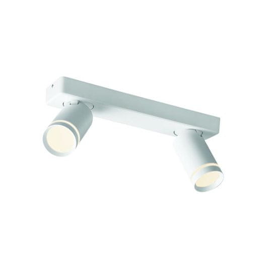 ACA ACA Lighting nástěnné a stropní svítidlo 2XGU10 DIVINO bílá hliník IP20 32X7X13,5CM RA3632SWH