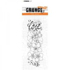 Aladine Gelové razítko Studio Light Grunge, 14,8 x 5,2 cm – sakura