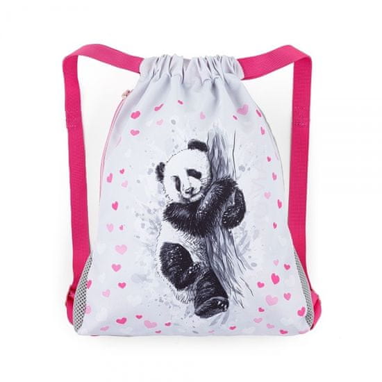 Bagmaster Bagmaster SÁČEK PRIM 23 B školní na přezůvky / tělocvik - panda