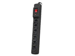 Armac SURGE PROTECTOR MULTI M6 5M 6X FRENCH OUTLETS BLACK