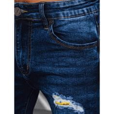 Dstreet Pánské džíny E23 modré ux3932 s29