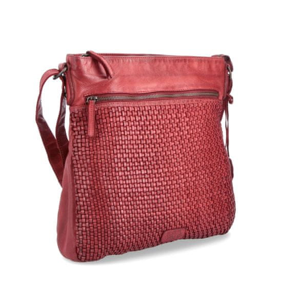 NOELIA BOLGER červená kabelka crossbody NB 2041 CV