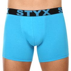 Styx 3PACK pánské boxerky long sportovní guma vícebarevné (3U96897) - velikost XL
