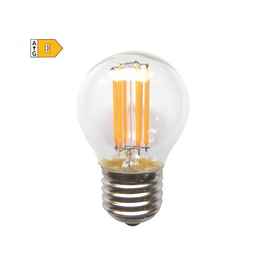 Diolamp  LED Mini Globe Filament žárovka čirá P45 6W/230V/E27/6500K/780Lm/360°