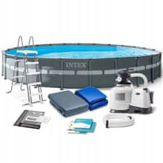 INTEX ULTRA FRAME POOL SET Bazén 732 x 132 cm s pískovou filtrací, 26340NP