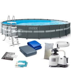 INTEX ULTRA FRAME POOL SET Bazén 732 x 132 cm s pískovou filtrací, 26340NP