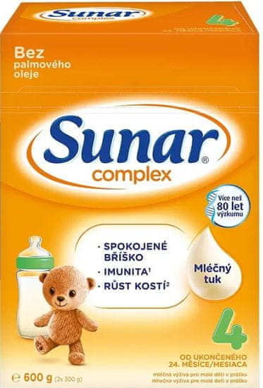 Sunar Complex 4 batolecí mléko 600 g