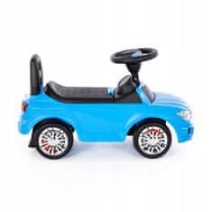 Wader WADER Ride SuperCar5 zvuk Pusher Auto Blue