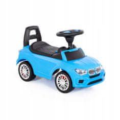 Wader WADER Ride SuperCar5 zvuk Pusher Auto Blue