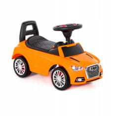 Wader Zvuk WADER Jeździk SuperCar2 Pusher Auto Orange