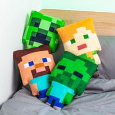 CurePink 3D polštář Minecraft: Alex (17 x 27 cm)