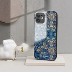 Mobiwear Prémiový lesklý kryt Glossy na mobil Samsung Galaxy A22 5G - G038G - Modré mandala květy