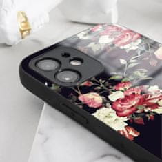 Mobiwear Prémiový lesklý kryt Glossy na mobil Samsung Galaxy A33 5G - G040G - Růže na černé