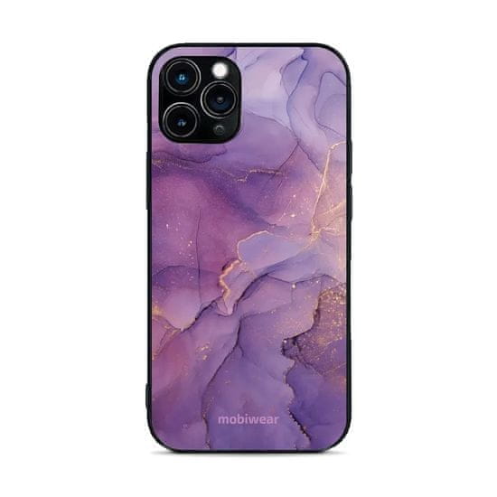 Mobiwear Prémiový lesklý kryt Glossy na mobil Apple iPhone 11 Pro - G050G - Fialový mramor