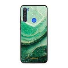 Mobiwear Prémiový lesklý kryt Glossy na mobil Xiaomi Redmi Note 8T - G023G - Zelený mramor