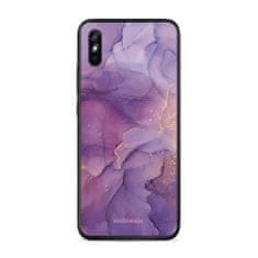 Mobiwear Prémiový lesklý kryt Glossy na mobil Xiaomi Redmi 9A - G050G - Fialový mramor