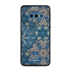 Mobiwear Prémiový lesklý kryt Glossy na mobil Samsung Galaxy S10e - G038G - Modré mandala květy