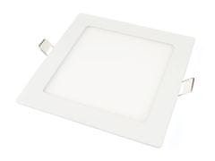 Eco light Čtvercový zapustný LED panel - 12 W - neutrální bílá