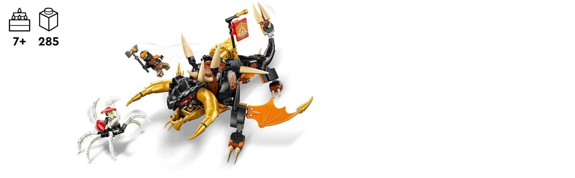 LEGO Ninjago 71782 Coleův zemský drak EVO