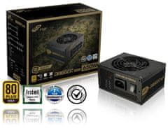 FORTRON FSP/ SFX+ATX DAGGER PRO 650W, 80PLUS GOLD, modular