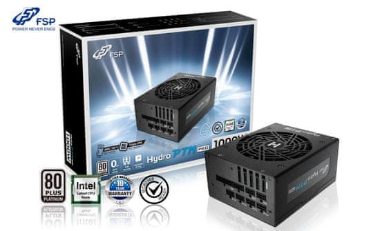 FORTRON FSP HYDRO PTM PRO 1000/1000W/ATX/80PLUS Platinum/Modular/Retail