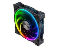 Akasa přídavný ventilátor SOHO AR LED 12 cm RGB