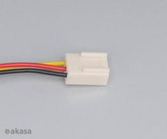 Akasa ventilátor - 40x10 mm - černý