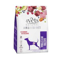 4VETS AIR DRIED NATURAL VETERINARY EXCLUSIVE GASTRO INTESTINAL 1kg sušené krmivo pro psy při onemocněních trávicího traktu