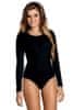 Dámské body Niki black + Ponožky Gatta Calzino Strech, černá, XL