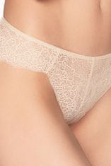 Babell Dámská tanga 160 beige + Ponožky Gatta Calzino Strech, béžová, L