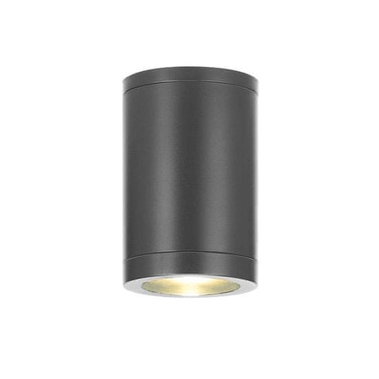 ACA ACA Lighting GU10 venkovní kulaté stropní svítidlo 230V šedá IP65 GU10 MAX.7W SL7033G