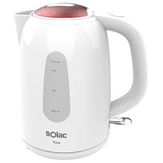 SOLAC Rychlovarná konvice , KT5851 Yuna, kompaktní, objem 1,7 L, 2200 W