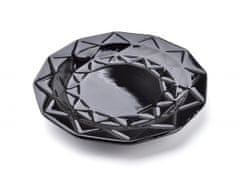 Affekdesign Keramický Talíř ADEL 19,5 cm černý