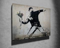 Wallity Obraz na plátně Flower gangsta WY18 50x70 cm