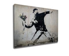 Wallity Obraz na plátně Flower gangsta WY18 50x70 cm